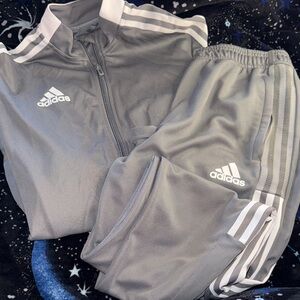 Adidas Kids Gray Joggers